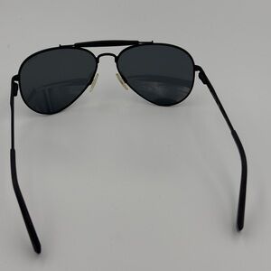 Men’s Nautica Polarized Black Aviator Sunglasses